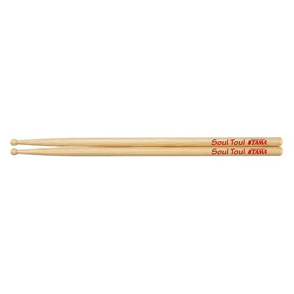Барабанные палочки TAMA Hickory Soul Прозрачная модель Матовая отделка Диаметр 14 мм Длина 398 мм H-SOUL