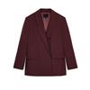 Women's Spring Clothing Old Money Style Lapel Long Sleeves Double Breasted Loose Casual Suit Jacket 2010719 2010738