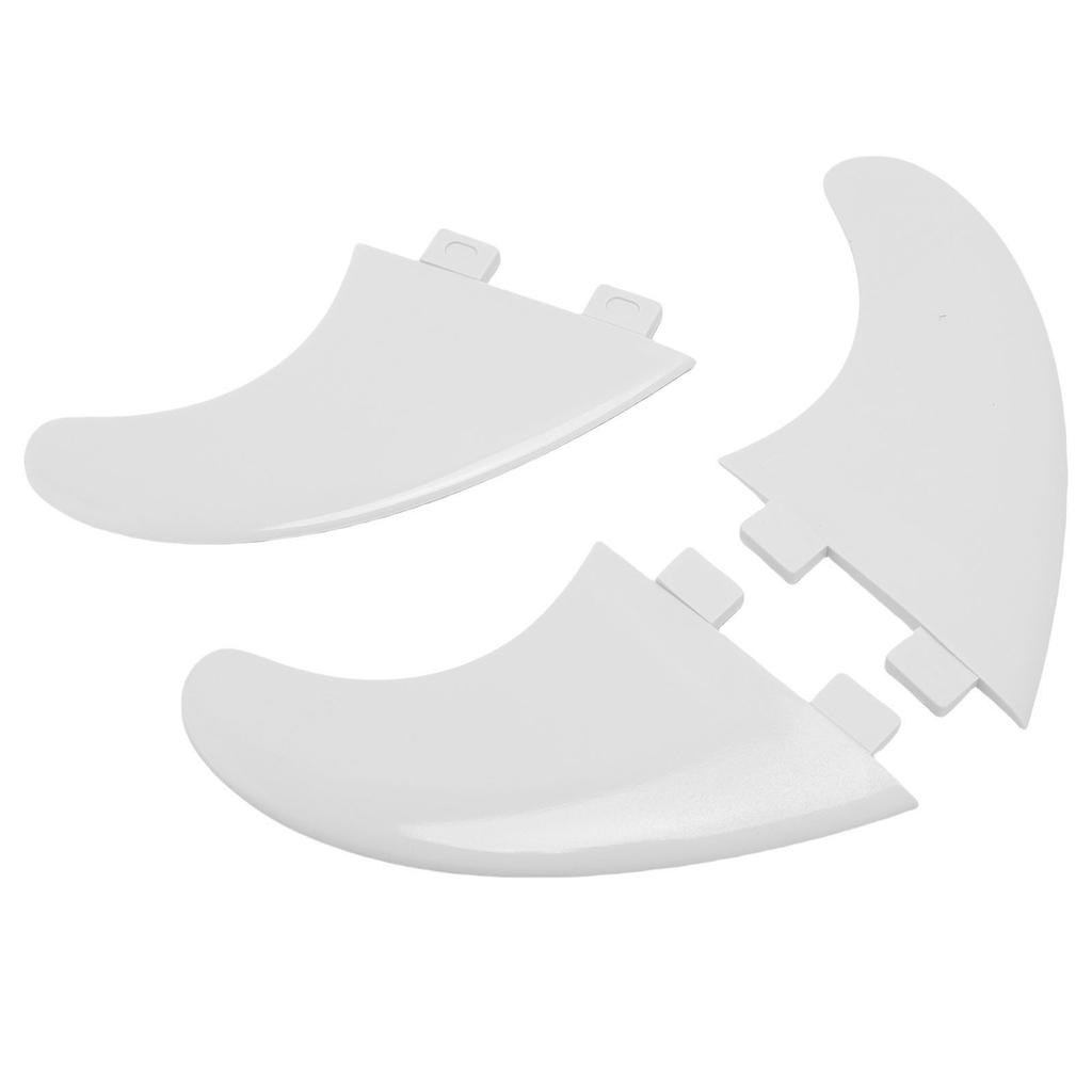 3Pcs Surfboard Thruster Fins Set PVC Surf Fin Left Right Middle Surfing Longboard Shortboard Accessories