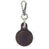 Retro Leather Leather Protective Case Protector KeyRing Keychain Locator Cover for Apple AirTag