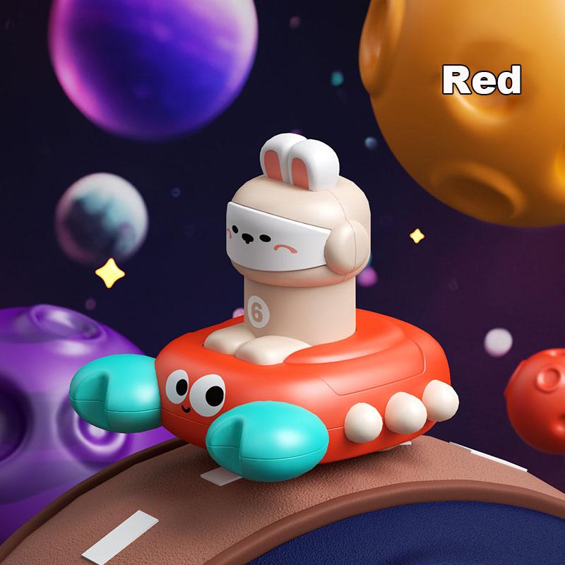 Space Press Car Baby Toy Cars for Boy Gift Press and Go Cartoon Truck Educational Toys Pull Back Cars Toys Kinderen Dieren Auto