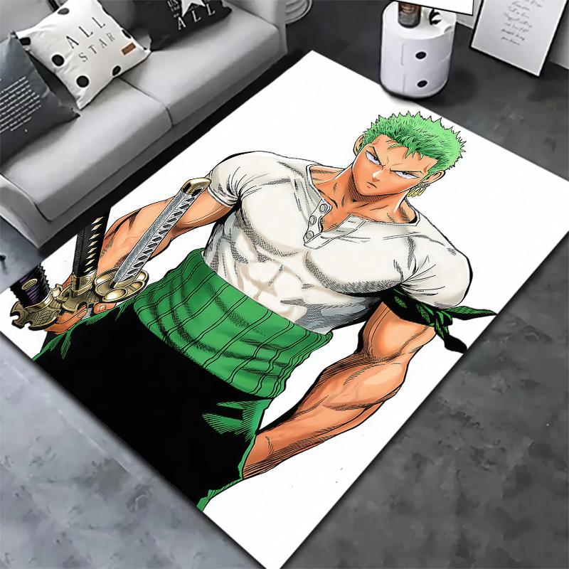 Roronoa Zoro Carpet Rug For Living Room Bedroom Home Sofa Decoration,kids Play Nonslip Floor Mat