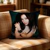 CCharli XCX Retro Pop Style Pillow Case Pattern Printed Pillowcase For Living Room Sofa Cushion Cover