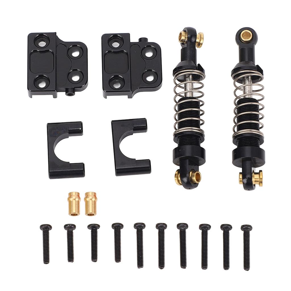 2 Pcs Rear RC Shock Absorber Aluminum Alloy 1/12 Scale RC Rear Shock Damper for MN82 LC79 MN78