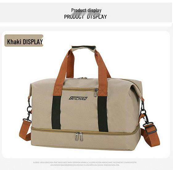 Классическая водонепроницаемая дорожная сумка большой вместимости: Легкий и стильный для деловых поездок