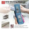 RFID Blocking Leather Card Back Phone Case for IPhone 17 Pro Max Cover Cases IPhone Air 17 16E 15 14 13 12 11 Protective Case