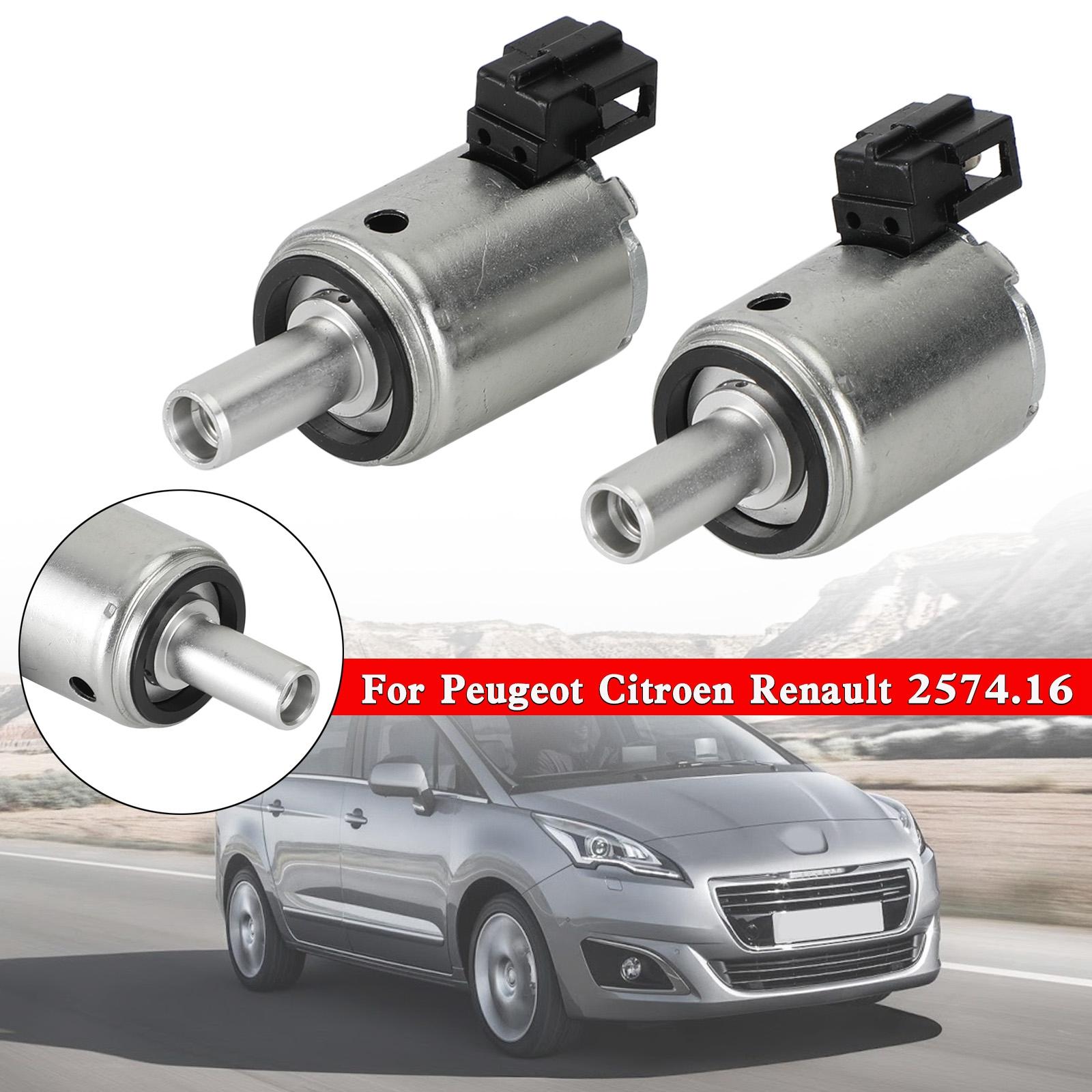 Artudatech Unisex 2X Al4 Dpo Auto Transmission Solenoid Valve 257416 For Peugeot Renault 2574.16