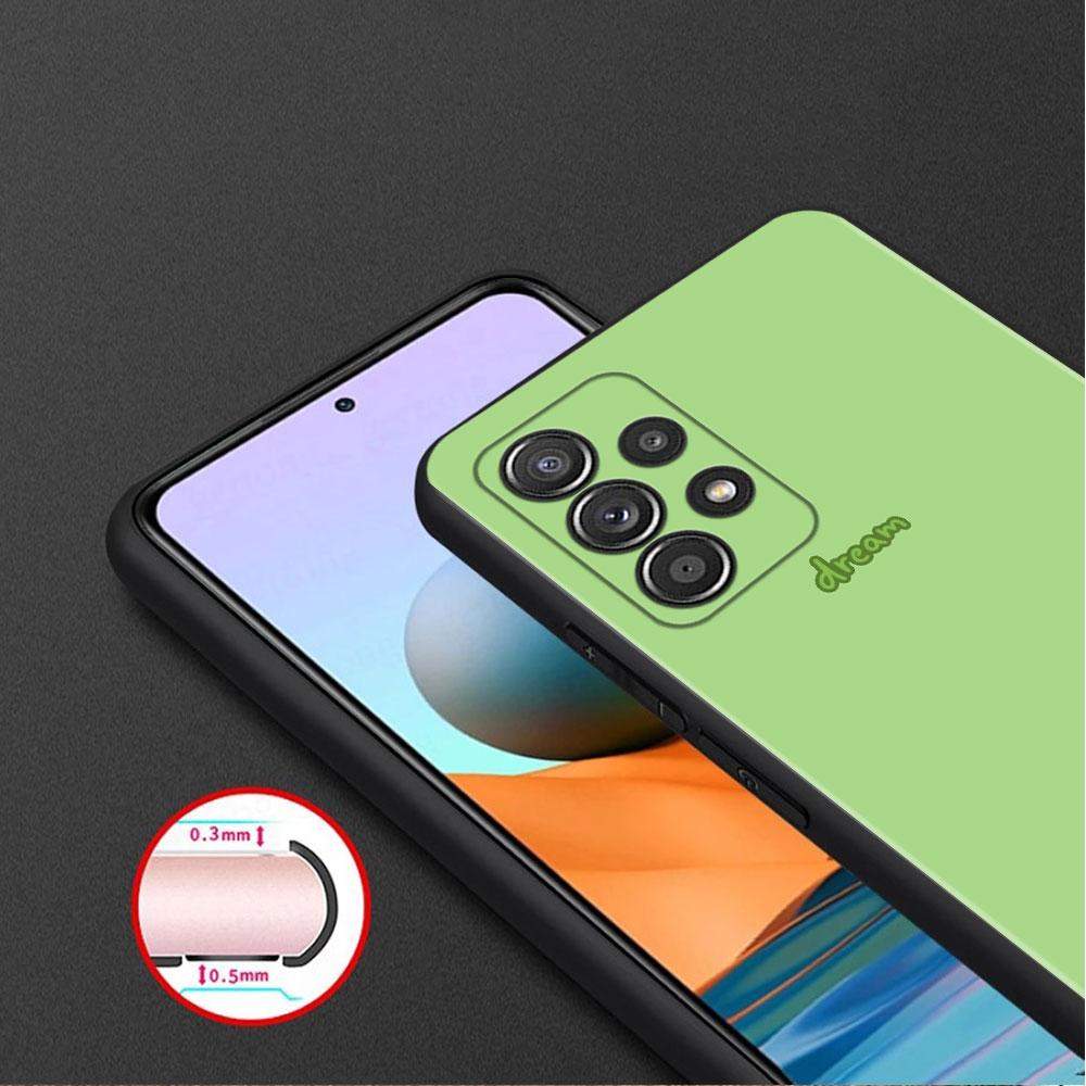 For Samsung A12 A72 A41 A31 A71 A52 A51 A21s A32 4G A02s A22 A52s 5G A53 A73 A23 A13 A03s Para Silicon Funda Dream Smp Game