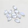 Premium Flat-Bottomed Double-Hole Glass Sewing Drill and Rhinestone Stickers for DIY Clothing, Shoes, Hats, and Bags.