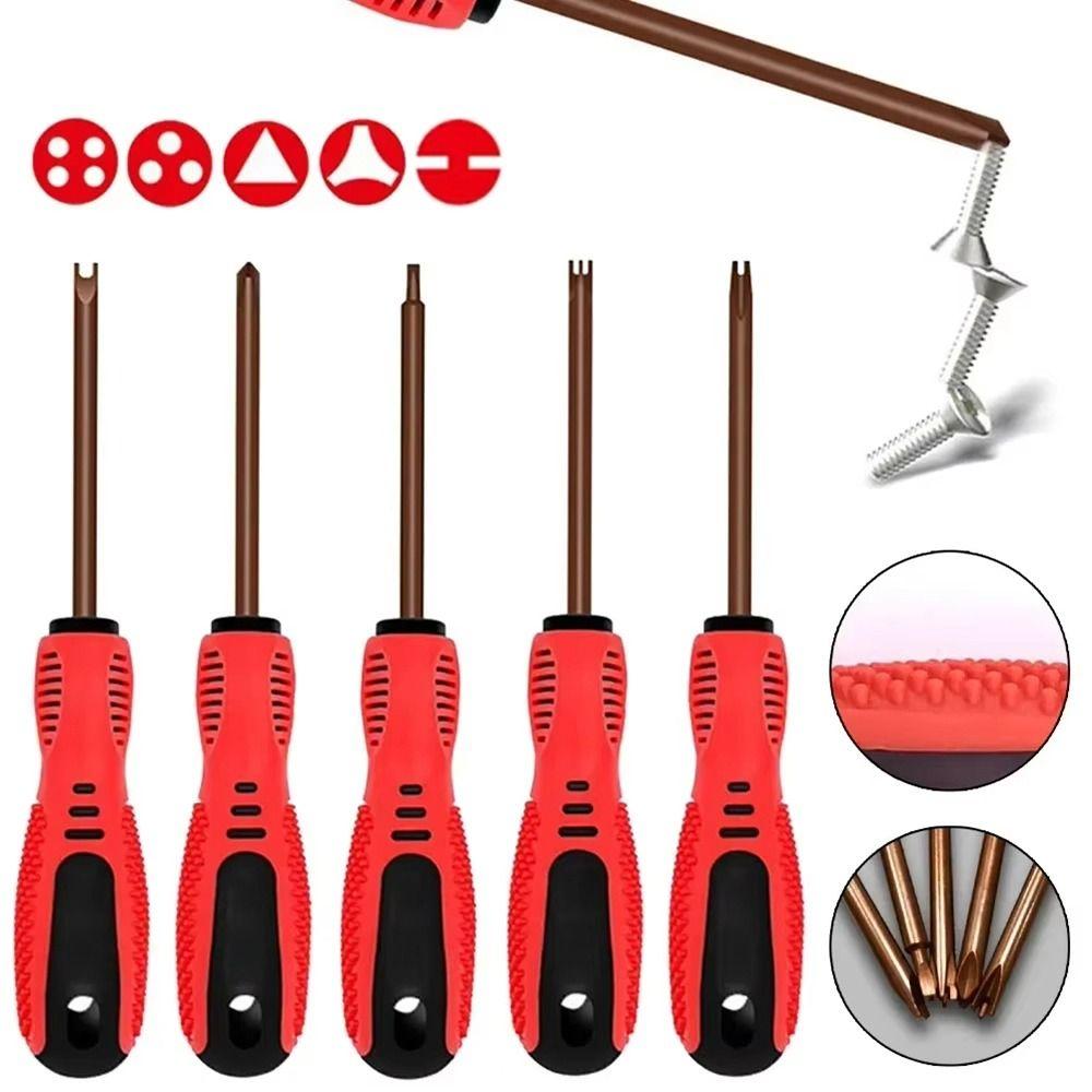 1Pcs S2 Alloy Steel Special-shaped Screwdriver Hand Tool  For Repairing