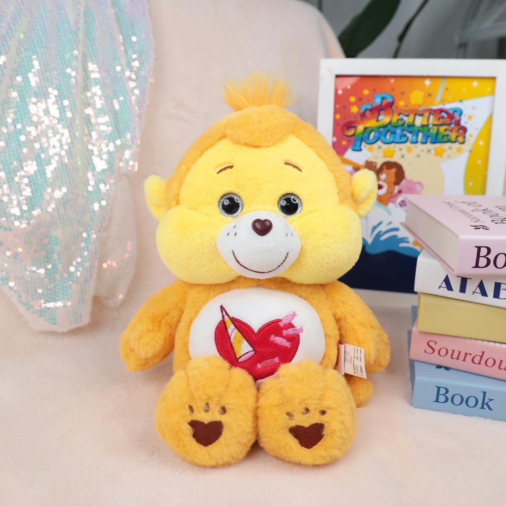33cm Echte Care Bears Waldtier-Serie Plüschtier Elefant Waschbär Weiche Stoffpuppe Kinder Schlafkissen Geburtstagsgeschenk 33cm