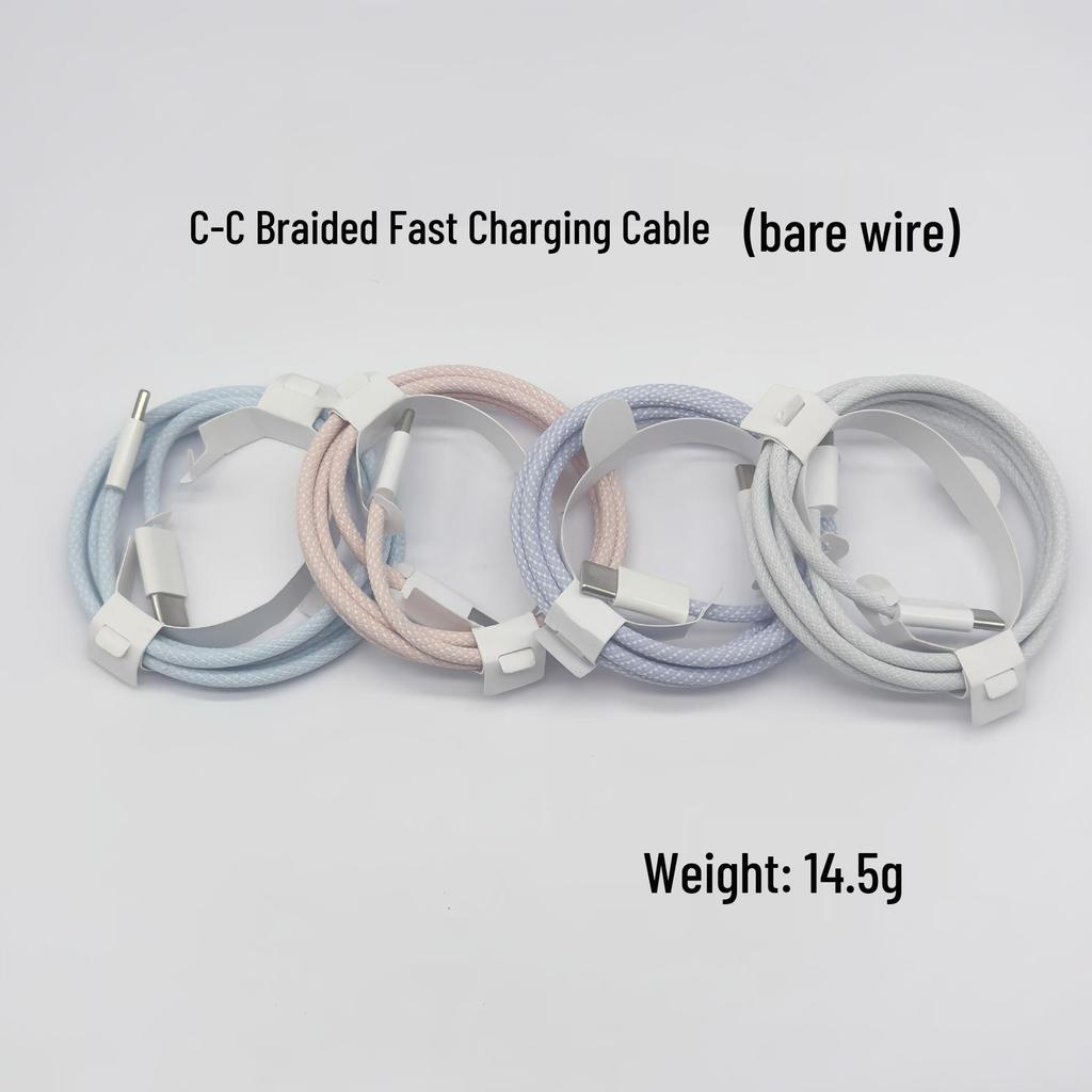 30W Ice Cube Fast Charger with Huawei Cable, Compatible with Apple 6-17