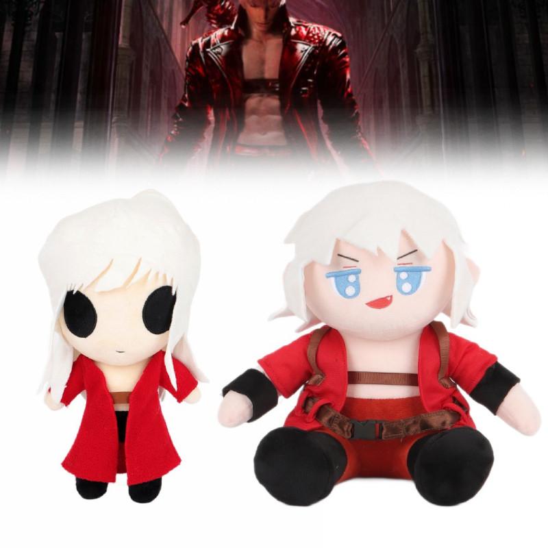 May Cry Devil Dante Plush Toy Stuffed Doll Anime Game Peripheral Decor Cartoon