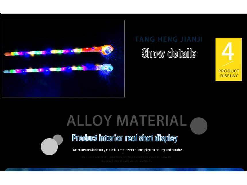 Glow-in-the-Dark Halloween Demon King Scepter Cane Wand