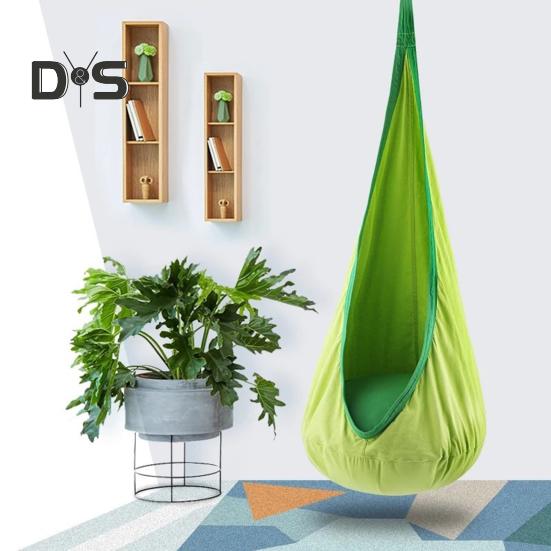 1 Set Kindertherapie-Schaukel mit Kissen Innen Außen Decke Baum Hängemattenstuhl Beschläge Inklusive Kinder mit besonderen Bedürfnissen Erwachsene Sensorische Schaukel