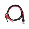P1260 Coaxial Cable BNC to BNC Crocodile Chip Test Hook Testing  Kit