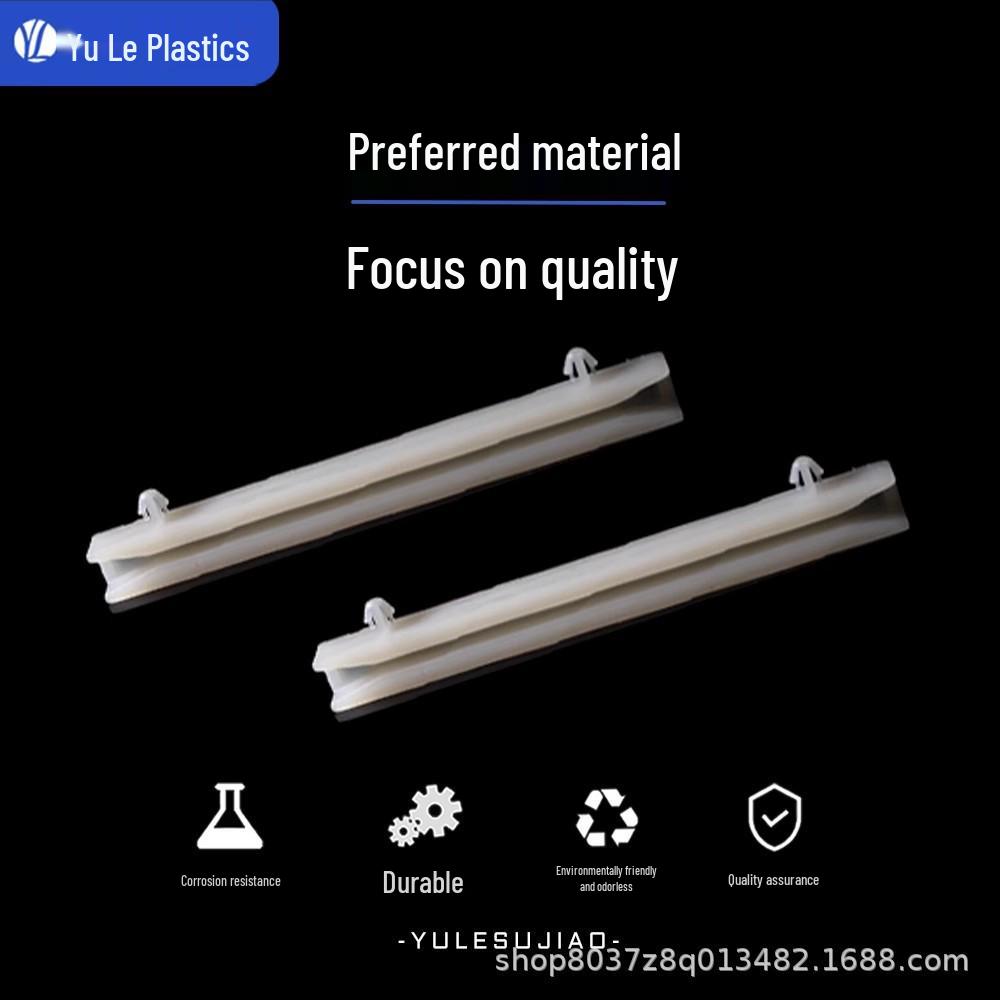 Eco-Friendly Nylon Screwless PCB Guide Slot HCG38/90-2 Isolation Base