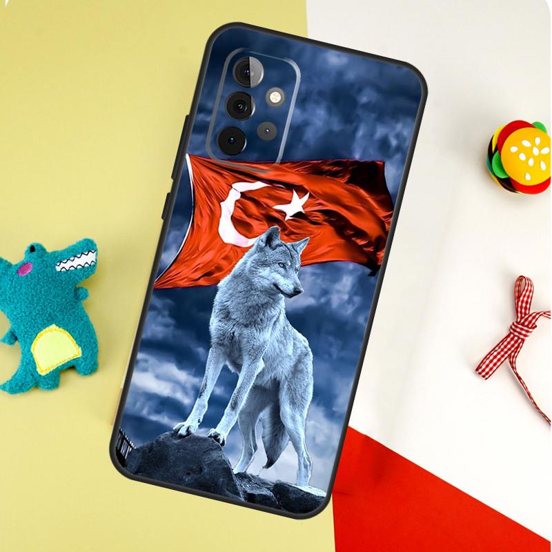 Turkei Turkey Ataturk Flag For Samsung Galaxy A22 A32 A52 A54 A34 A14 A55 A35 A15 A53 A33 A13 A05 A06 A16 Phone Case