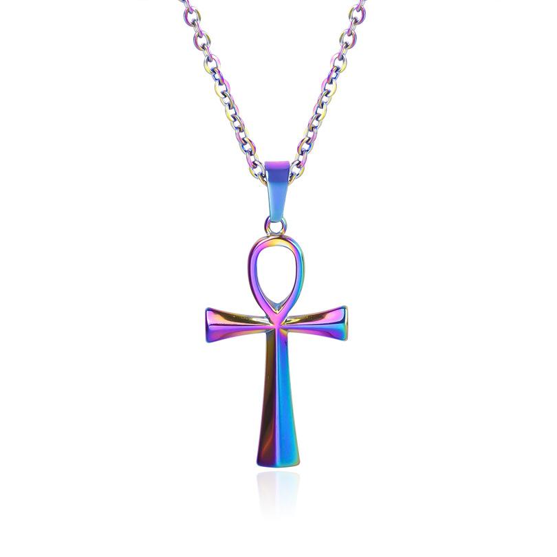 

Европейское и американское ожерелье из нержавеющей стали с 18-каратным гальваническим покрытием - Роскошный аксессуар для ювелирных изделий DIY