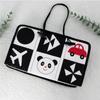 Baby Haha Mirror Car Hanging Toy Car Rear Seat Pendant Foldable Baby Vision Training Pattern Car Hanging