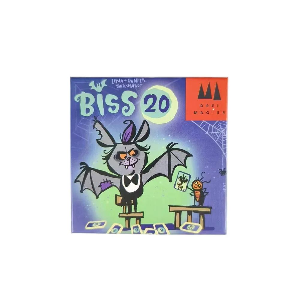 Biss 20 English version Board Game direct hit 20 cheating moth series German cockroach adult children leisure gathering game