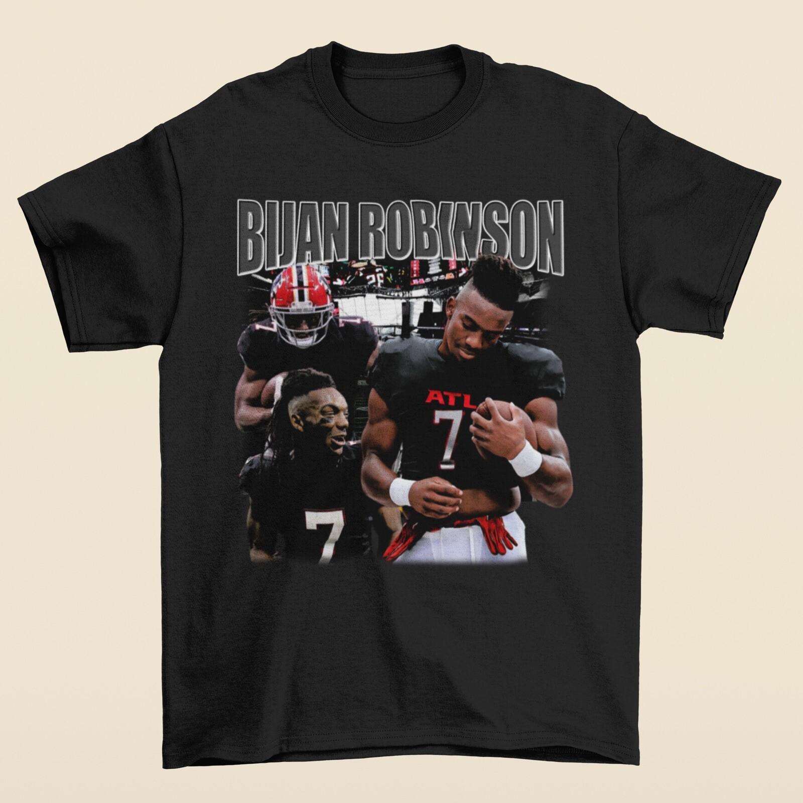 Bijan Robinson Vintage Style Atlanta T-shirt S