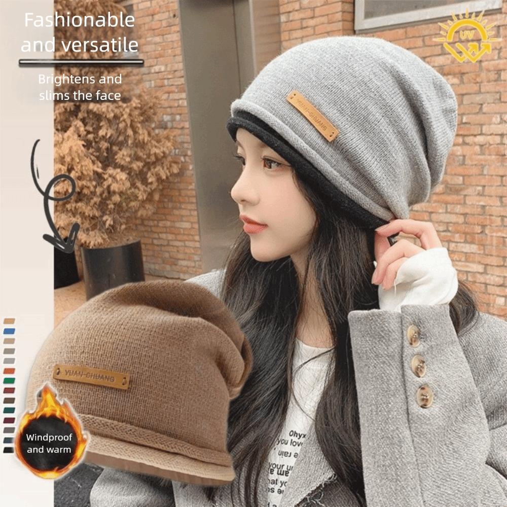 Keep Warm Ear Protector Hat Windproof Winter Cap Fashion Puller Hat  Women Men
