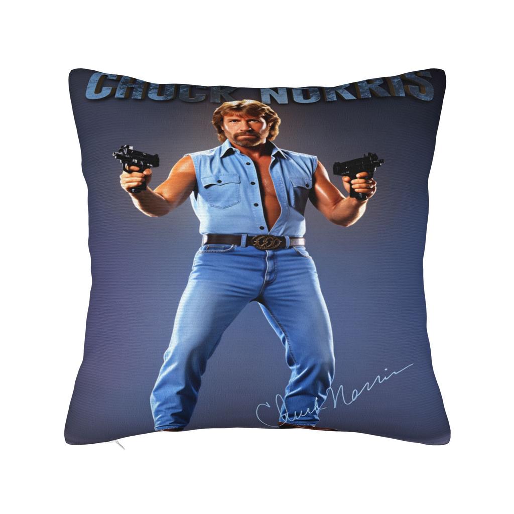 Chuck Norris Pillow Cover Novelty Pillow Case For Sofa Bedroom Home Decor Graphic Cushion Cover Gift Idea