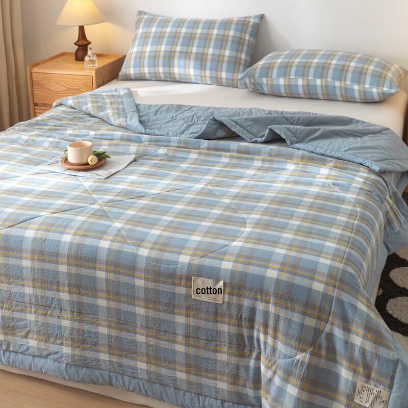 Manya Ju Washed Cotton Summer Quilt