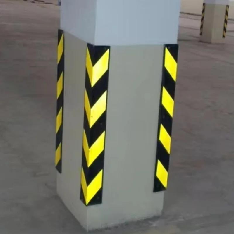 Garage Wall Protector Foam Edge Corner Bumper Foam Reflective Wall Corner Guard Car Door Protecting Wall Corner Anti-collision