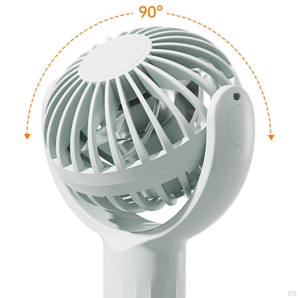Compact Handheld Fan Rechargeable Portable Cooling Device for Home And Travel