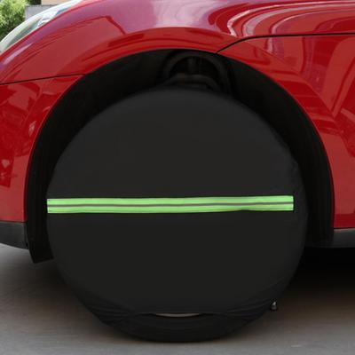 Trailer Wheel Covers Sun Protection Tire Covers For Trailer Weatherproof Vehicle Accessories For Automotive Truck Sedans Boating