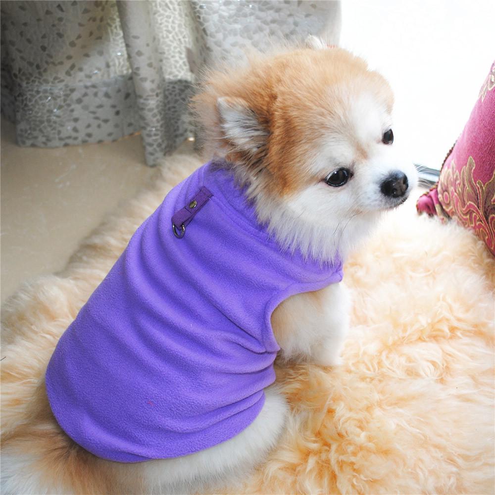  Pet Dog Cat Villus Warm Vest Puppy Doggy Apparel Clothing