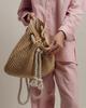 Sumwin 26315 sekk-ryggsekk lys beige strå