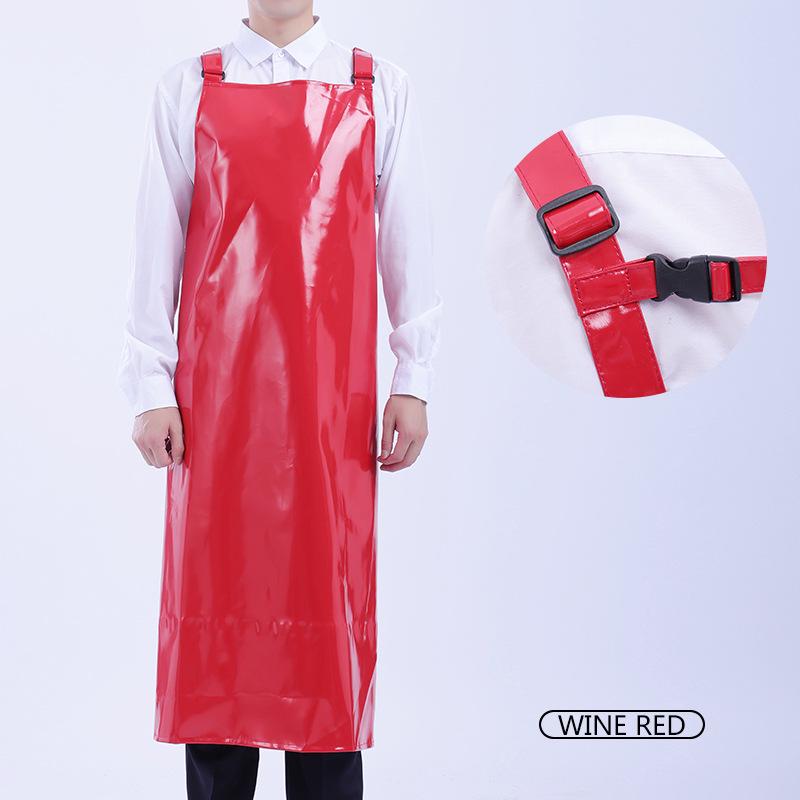 Waterproof PU Apron | Wear-Resistant & Oil-Resistant for Aquatic, Cold Storage, Slaughterhouse, and Food Industry Use