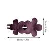 Frosted Flower Hair Clip Claws Matte Hair Claw Clips for Women Girls Thin Thick Curly Girls Kids Hair Accessories Barrettes