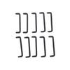 10pcs Furniture Handles Doll House Accessories 1/12 Miniature Cabinet Drawer Handle for Kids Creative Craft Project