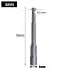 Hexagon Socket Wrench Magnetic 100mm 1pc Chrome Vanadium Steel