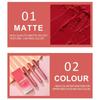 Long-Lasting Velvet Matte Lipstick 3Pcs – Water Resistant Daily Liquid Lip Color