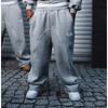 Unisex Solid Color Lounge Pants Hoodie Set Winter Casual Streetwear Tracksuit Outfit