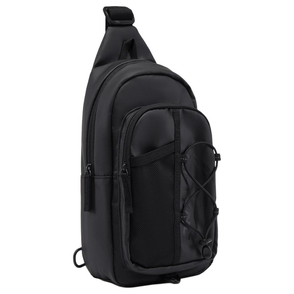 New LiNing Polyester One Shoulder Crossbody Bag, Sling Bag Regular Unisex Black ABDV285-1