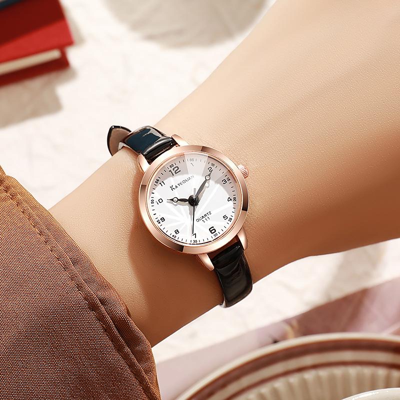 New Fashion Women's Watch Female Ins Student Korean Edition Simple Watch Versatile Temperament Quartz Watch