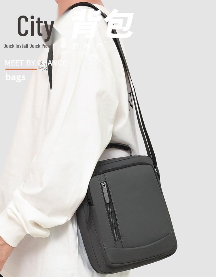 Men's Crossbody Shoulder Bag - Casual & Versatile Travel Backpack