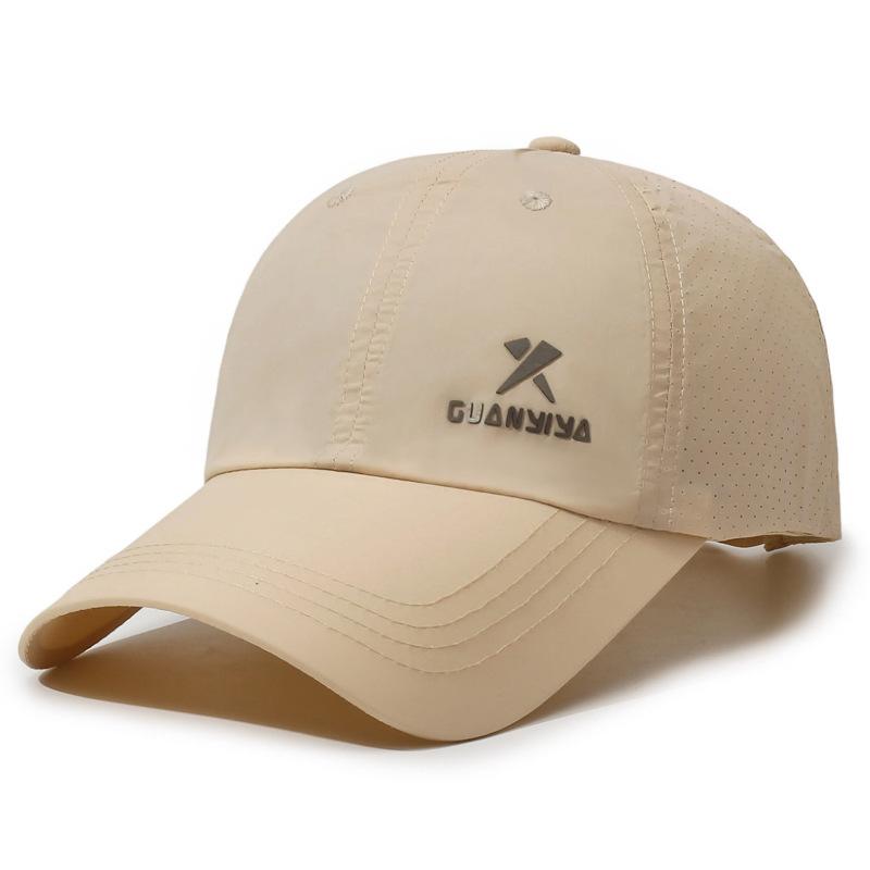 Unisex Sunscreen Cap Summer Quick Drying Cap Breathable Sun Hat Outdoor Sports Light Baseball Cap