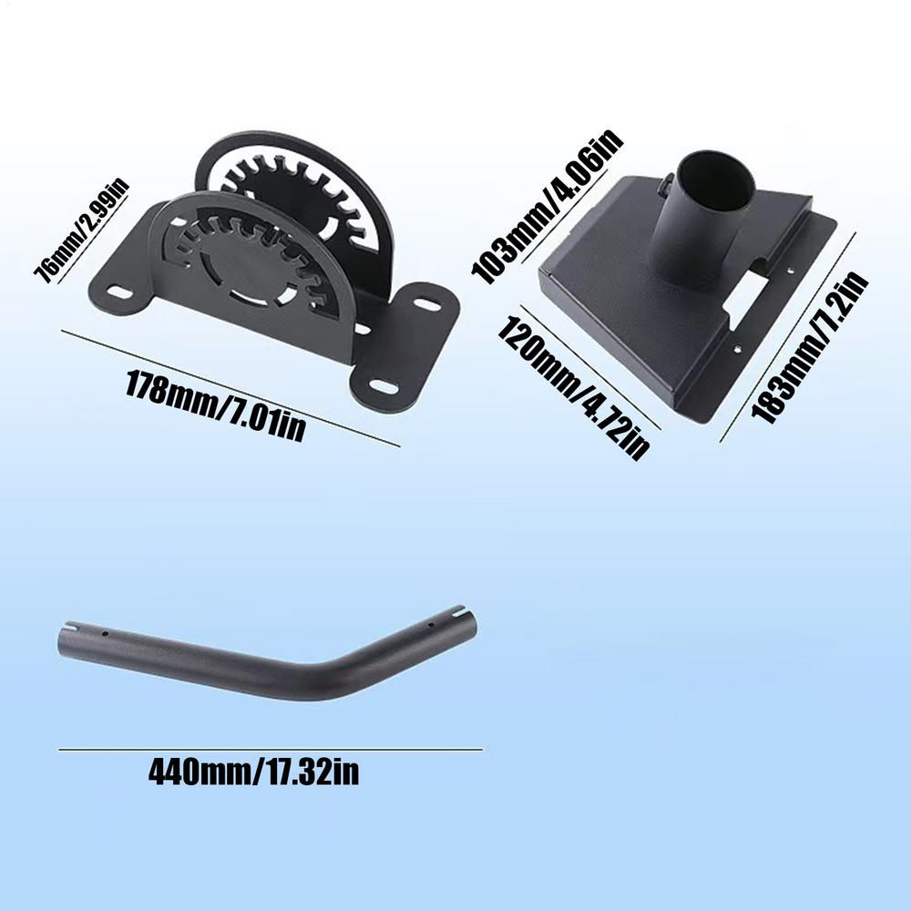 

RV Wall 3 Pole Mount Bracket Precise Metal Compact Mounting For Starlink Gen RV Roof Mount stand Satellite antenna mount