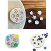 Silicone Fondant Molds for Cake Decorating Chocolate Polymer Clay Soap Crafting DIY Projects with Rose Flower   Blossoms Design