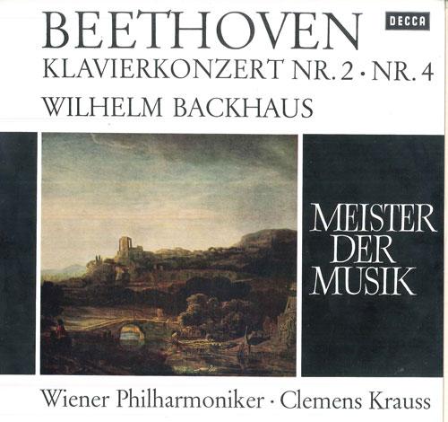 

LP Record WILHELM BACKHAUS, CLEMENS KRAUSS, W - Beethoven Klavierkonzert Nr 2 B Dur MD1023 DECCA Germany Classical Used