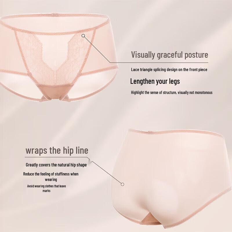 Aimer Women's Comfortable Cotton and Lace Panties