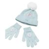 Frozen Girls Elsa Beanie & Gloves Set