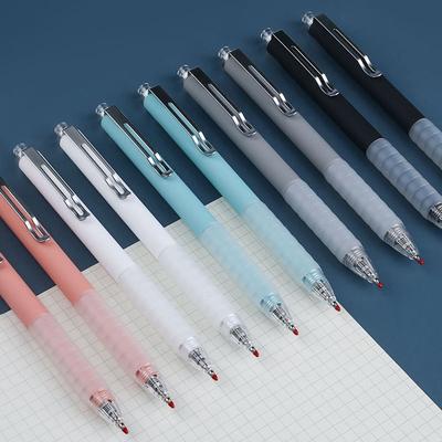 Quick Dry Signature Pen 0,5 MM Feder Schwarzer Stift Langlebige Presse Neutraler Stift Prüfung
